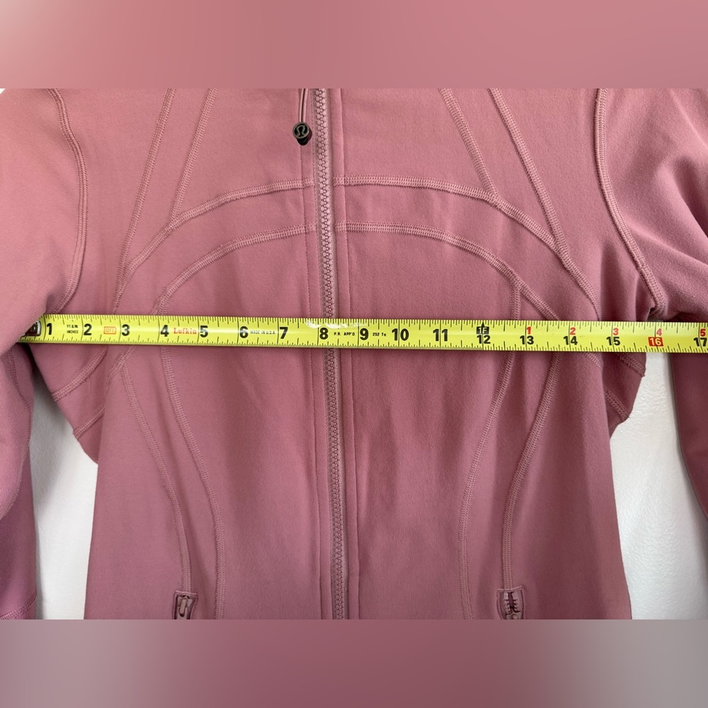 Lululemon Define Jacket, Quicksand, 1st Release 04/17  Style: W4F82S Size 8 - Picture 8 of 16